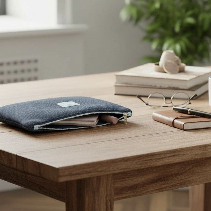 Pochette Plate Dénim