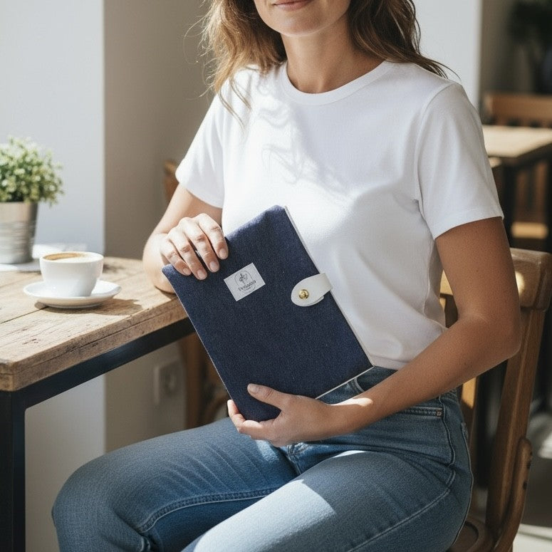 Pochettes pour livres Denim