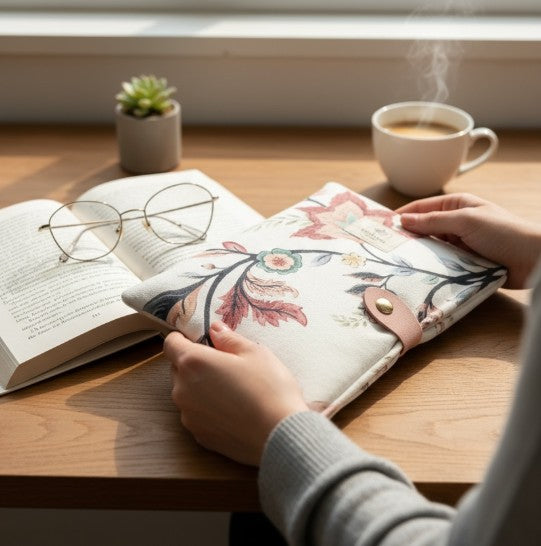 Pochettes pour livres Flora