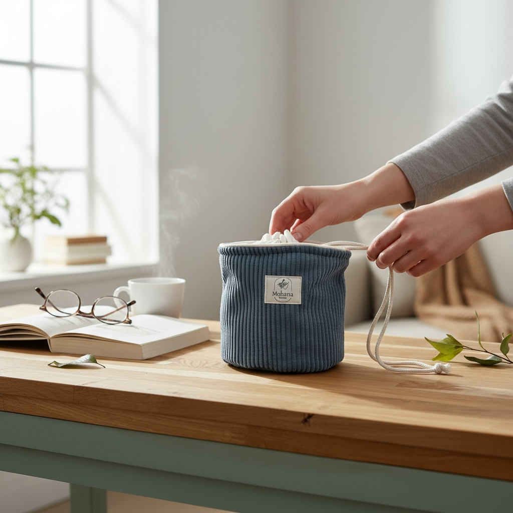 Trousse pochon ronde Céleste