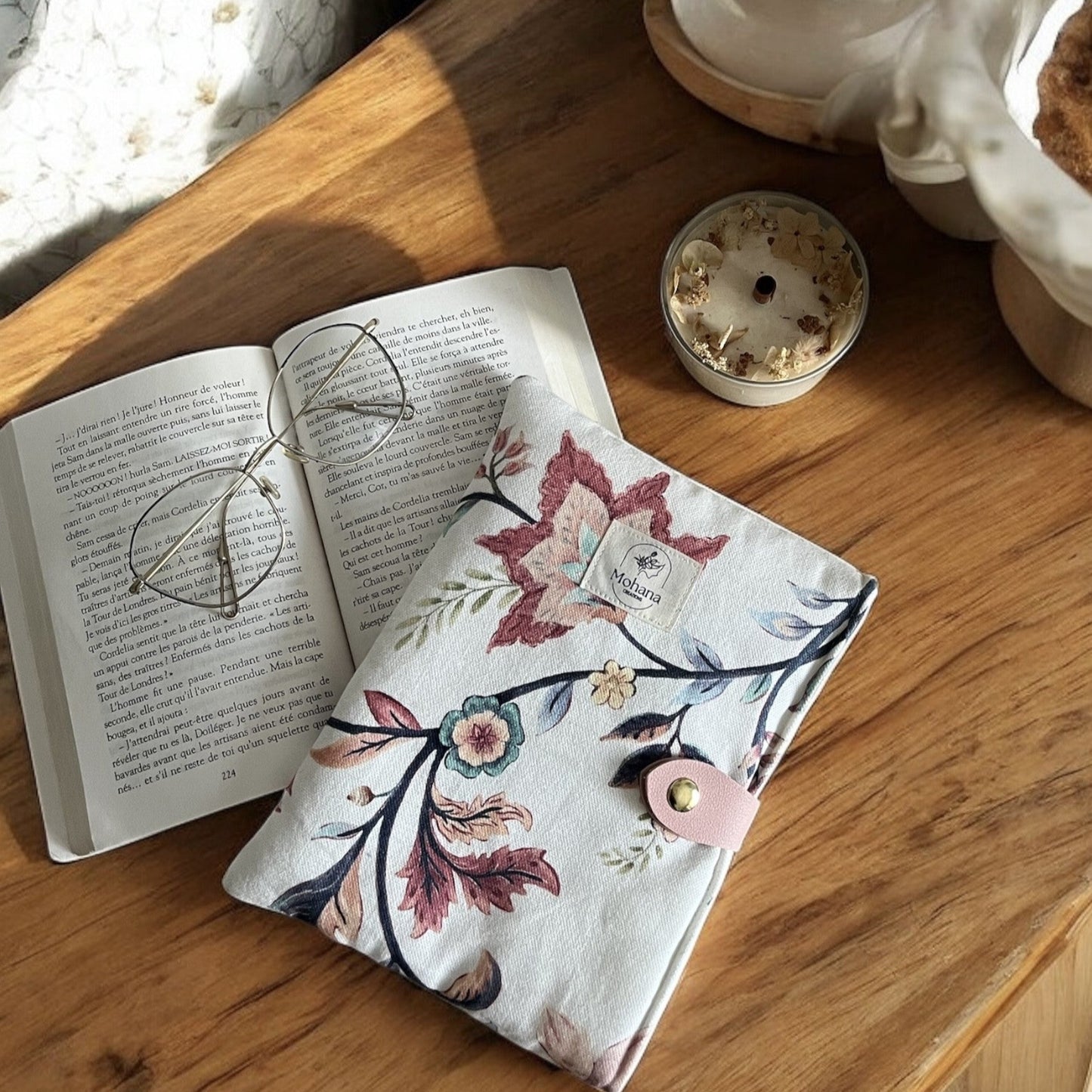 Pochettes pour livres Flora