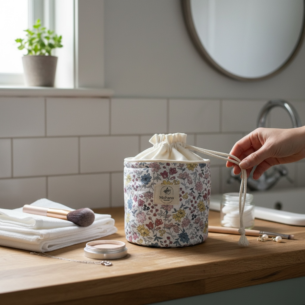 Trousse pochon ronde Mila