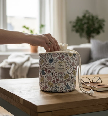 Trousse pochon ronde Mila