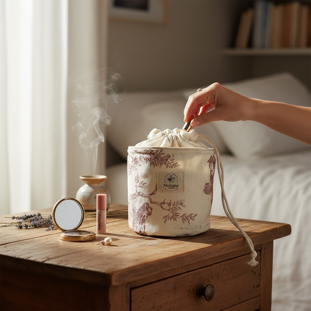 Trousse pochon ronde Victoria