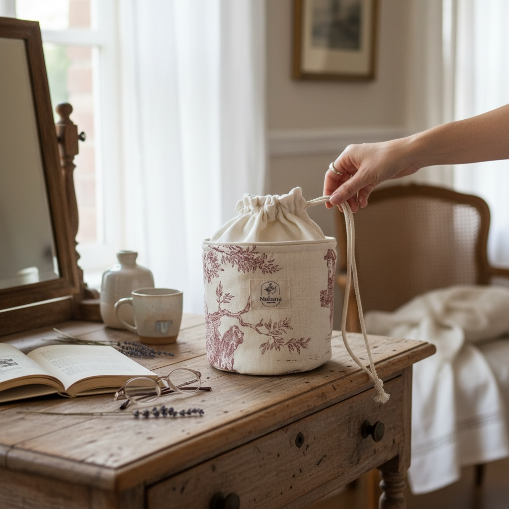 Trousse pochon ronde Victoria