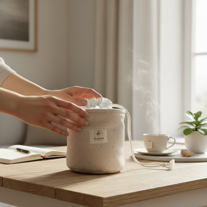 Trousse pochon ronde Lina